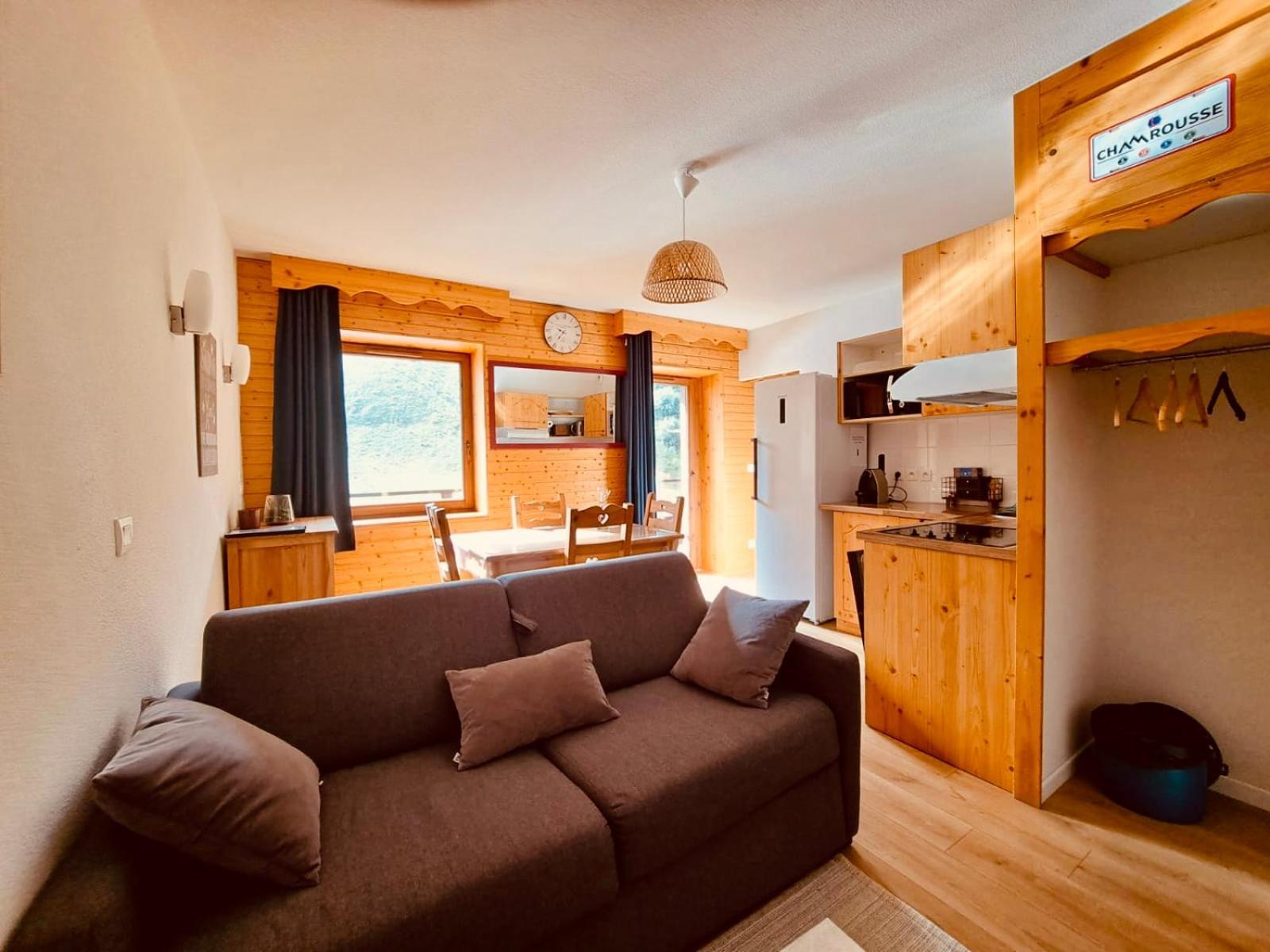 Le Recoin D'Eaubonne, Charmant 2 Pieces Pieds Des Pistes 4 Pers Les Balcons De Recoin Chamrousse Exterior foto